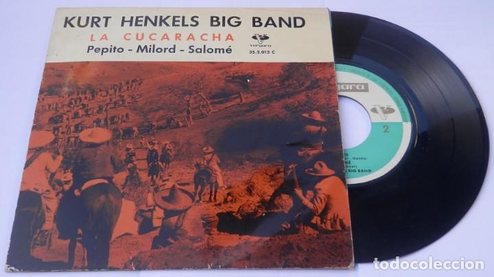 Discos de vinilo: DISCO SINGLE VINILLO DE KURT HENKELS BIG BAND - Foto 1