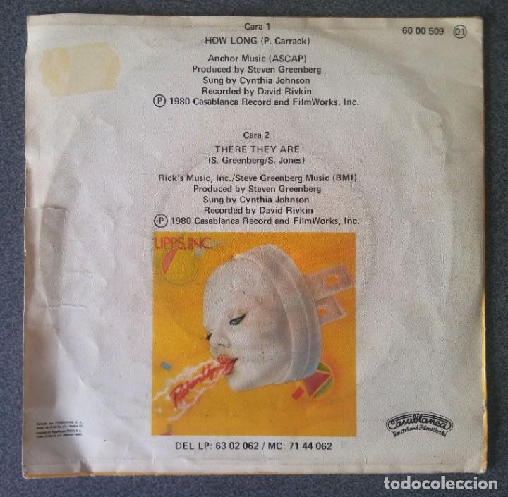 Discos de vinilo: Vinilo Single Ep Lipps Inc - Foto 3