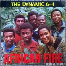 Discos de vinilo: THE DYNAMIC 6+1. AFRICAN FIRE. EX-LIBRIS, SUIZA 1970 LP