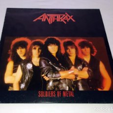 Discos de vinilo: LP ANTHRAX - SOLDIERS OF METAL