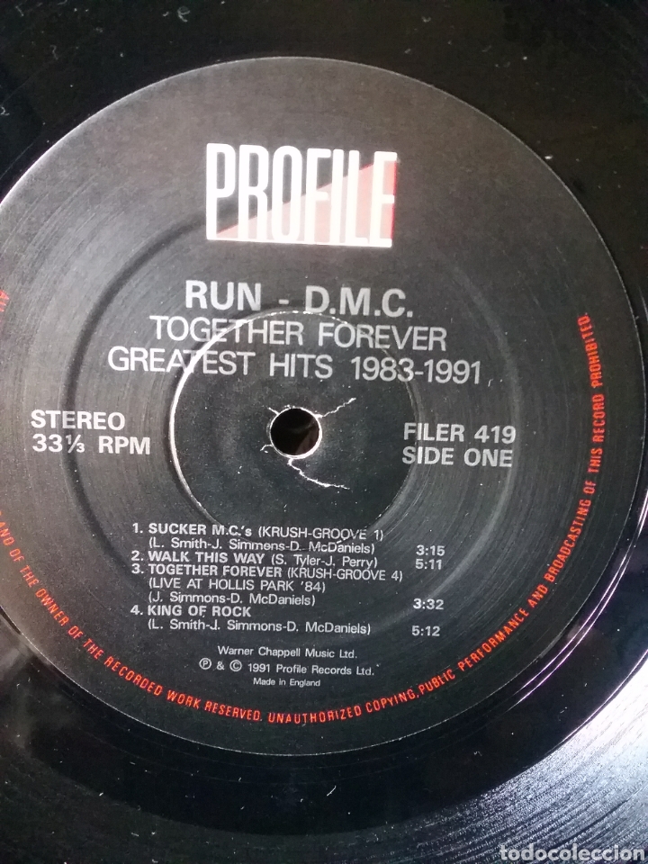 Discos de vinilo: RUN - DMC Doble Lp 1991 - Foto 4