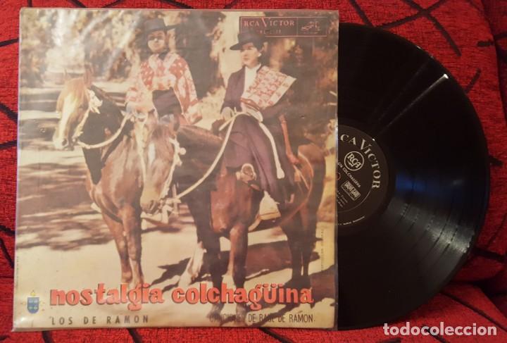 Discos de vinilo: LOS DE RAMON **Nostalgia Colchag&uuml;ina (Canciones de Raul de Ramon** FOLK CHILE VINILO LP