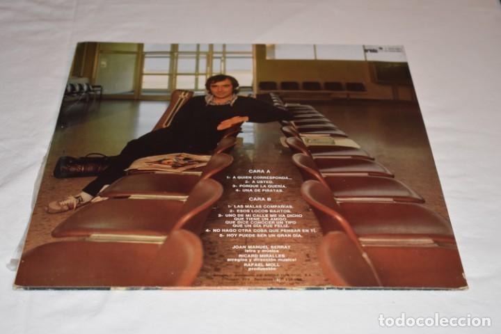 Discos de vinilo: Disco Vinilo LP Serrat En Tr&aacute;nsito 1981 - Foto 2