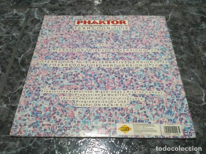 Discos de vinilo: Phaktor - Tears Dont Lie - Foto 2