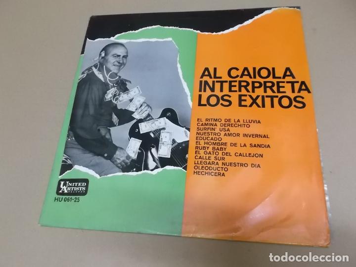 Discos de vinilo: AL CAIOLA (LP) INTERPRETA SUS EXITOS A&Ntilde;O &ndash; 1963 - Foto 1