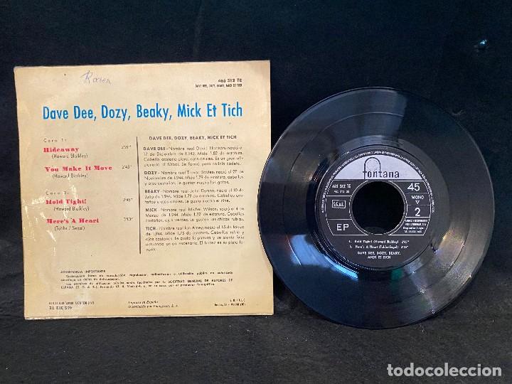 Discos de vinilo: DISCO SINGLE DAVE DEE , DOZY , BEAKY , MICK ET TICH 1966 - Foto 2