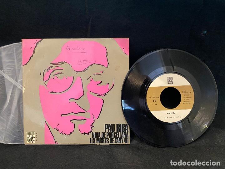 Discos de vinilo: DISCO SINGLE PAU RIBA 1968 - Foto 2