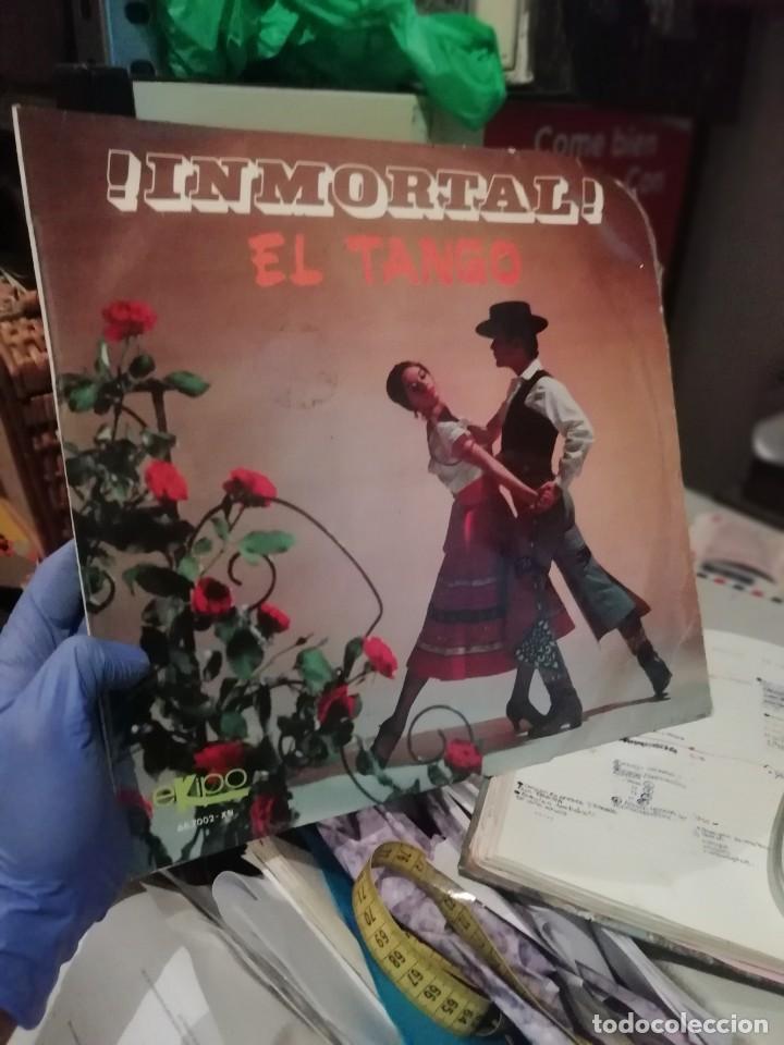 Discos de vinilo: Antiguo disco de Vinilo Inmortal El tango EKIPO - Foto 1