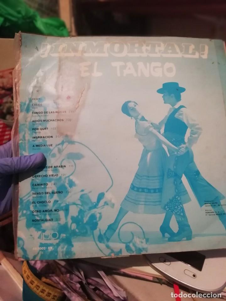 Discos de vinilo: Antiguo disco de Vinilo Inmortal El tango EKIPO - Foto 2