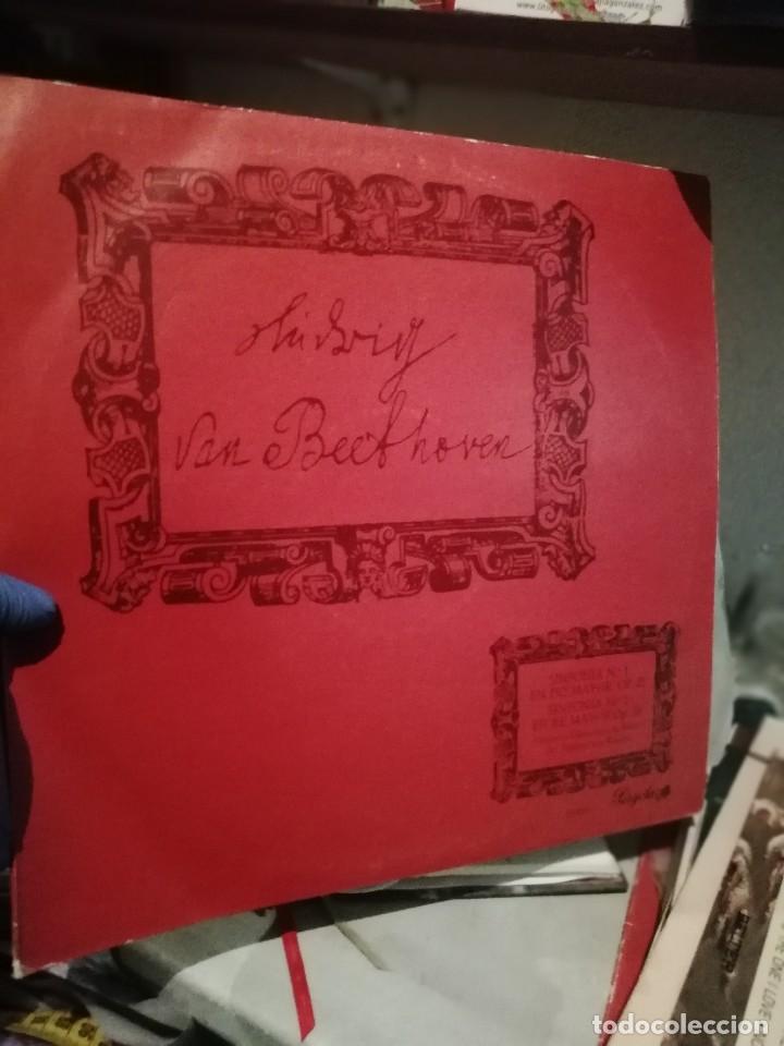 Dischi in vinile: Antiguo EP Pergola Lwidig van Beethoven - Sinfonia N&ordm; 1 y 2 en Do y Re Mayor Op 21 y 36