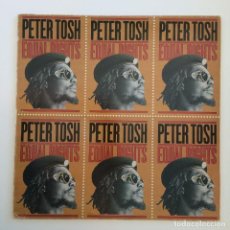 Discos de vinilo: PETER TOSH – EQUAL RIGHTS, EUROPE 1977 CBS