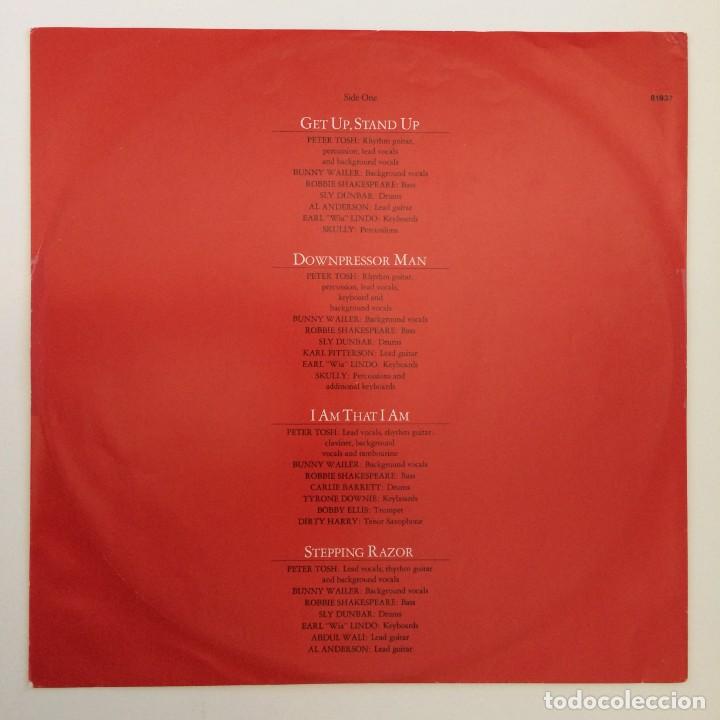 Discos de vinilo: Peter Tosh &ndash; Equal Rights, Europe 1977 CBS - Foto 3