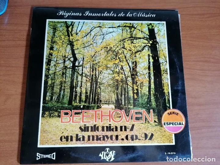Discos de vinilo: LP BEETHOVEN Sinfonia 7 HORST STEIN - Foto 1