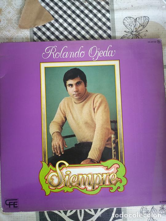 Discos de vinilo: LP ROLANDO OJEDA SIEMPRE - Foto 1