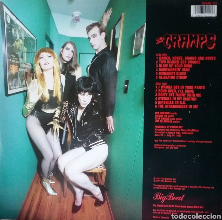 Discos de vinilo: THE CRAMPS Original 1991 .Nuevo - Foto 2