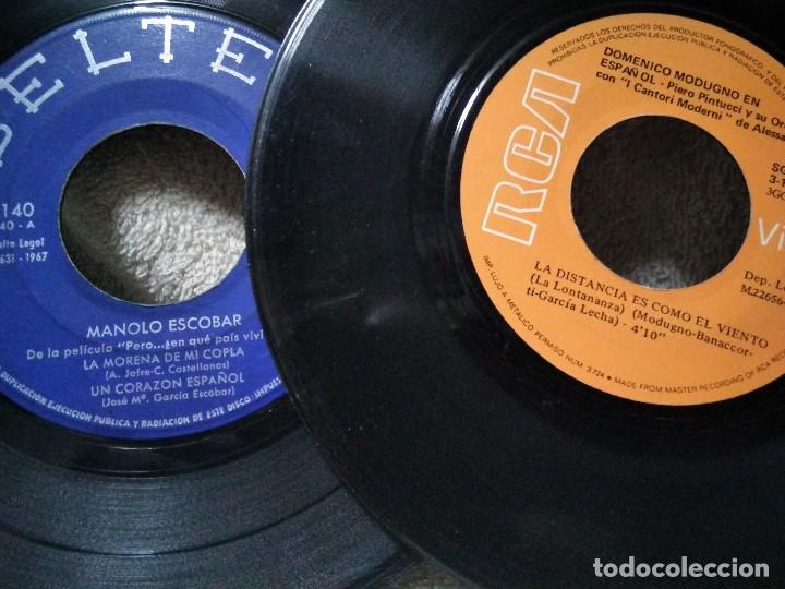 Discos de vinilo: ocho discos singles sin funda ( ver discripcion ) - Foto 3
