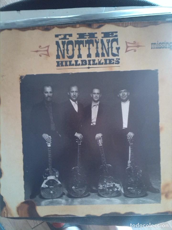 Discos de vinilo: THE NOTTING HILLBILLIES - MISSING PRESUMED.. 1990 - Foto 1