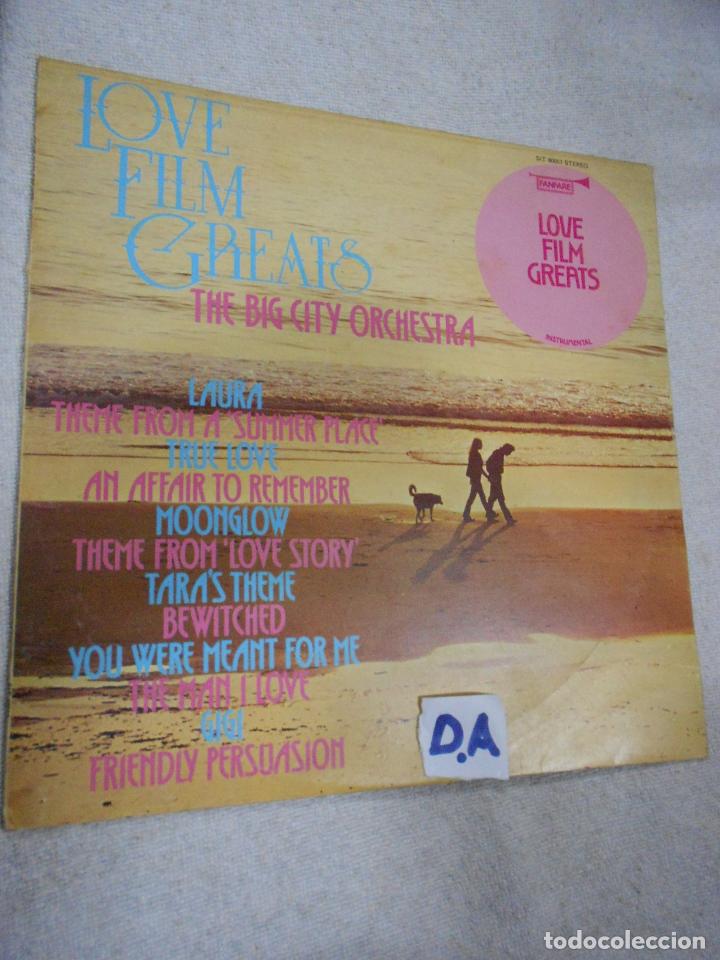 Disques de vinyle: ANTIGUO DISCO VINILO - GRANDES PELICULAS DE AMOR