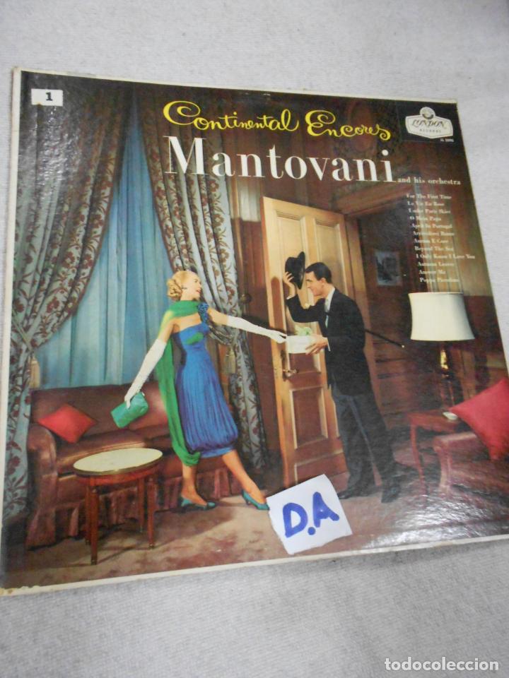 Discos de vinilo: ANTIGUO DISCO VINILO - MANTOVANI - Foto 1