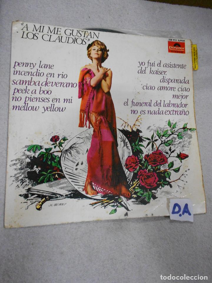 Discos de vinilo: ANTIGUO DISCO VINILO - A MI ME GUSTAN LOS CLAUDIOS - Foto 1