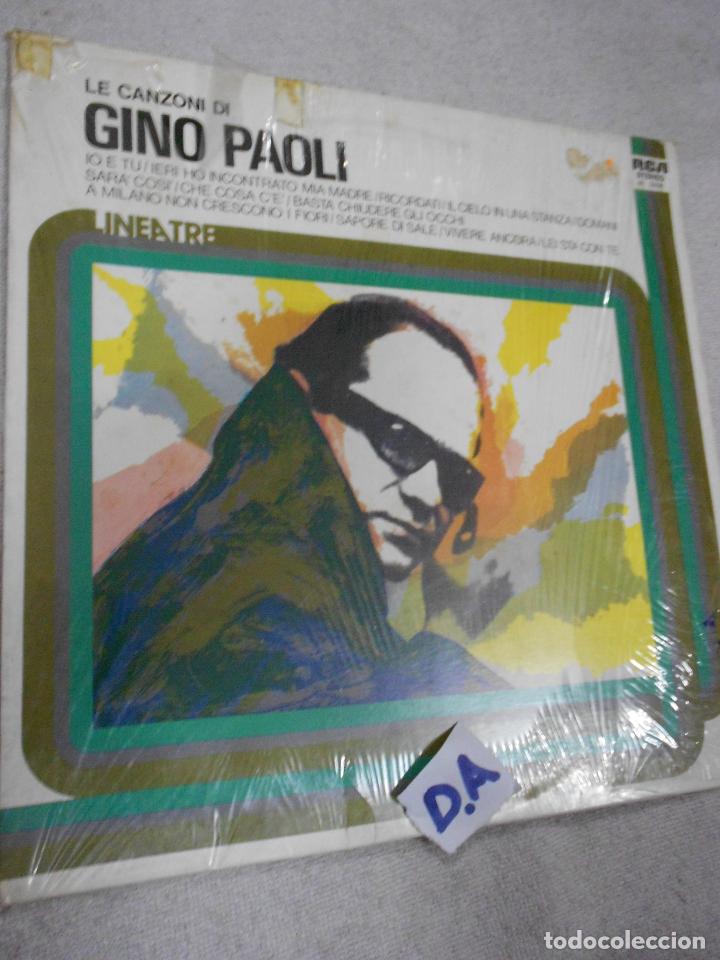 Disques de vinyle: ANTIGUO DISCO VINILO - GINO PAOLI