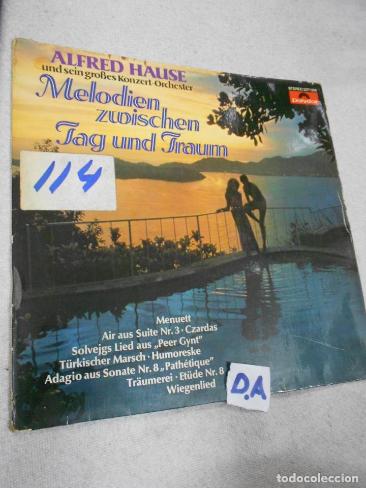 Discos de vinilo: ANTIGUO DISCO VINILO - ALFRED HAUSE - Foto 1