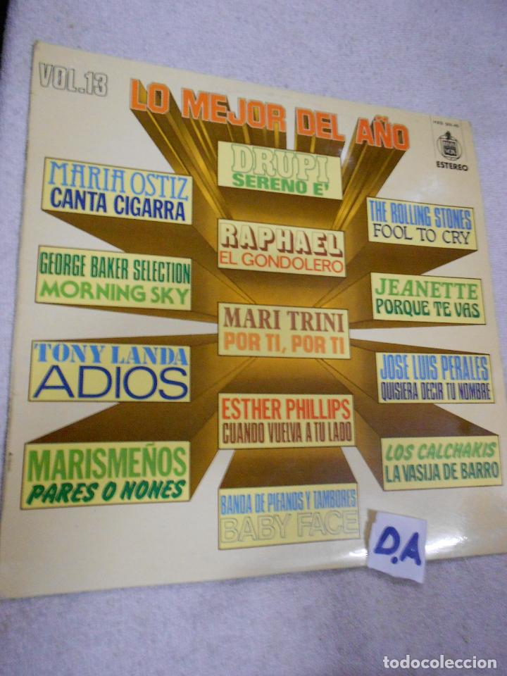 Dischi in vinile: ANTIGUO DISCO VINILO - LO MEJOR DEL A&Ntilde;O