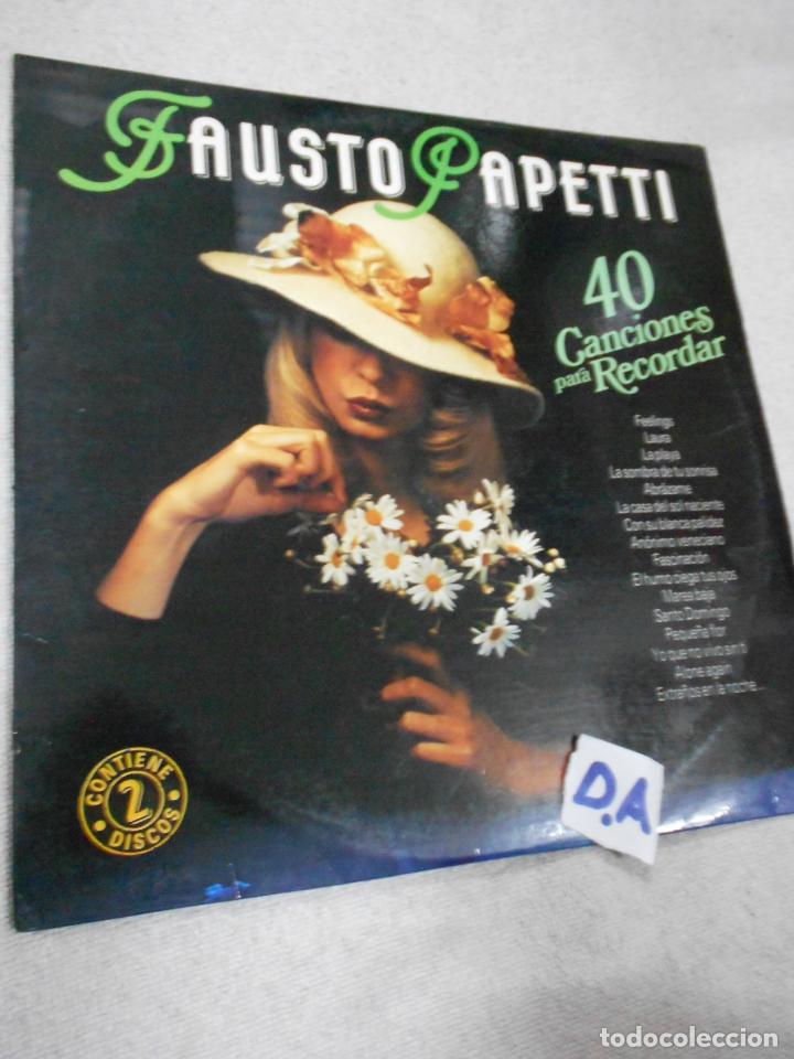 Discos de vinilo: ANTIGUO DISCO VINILO - FAUSTO PAPETTI - Foto 1