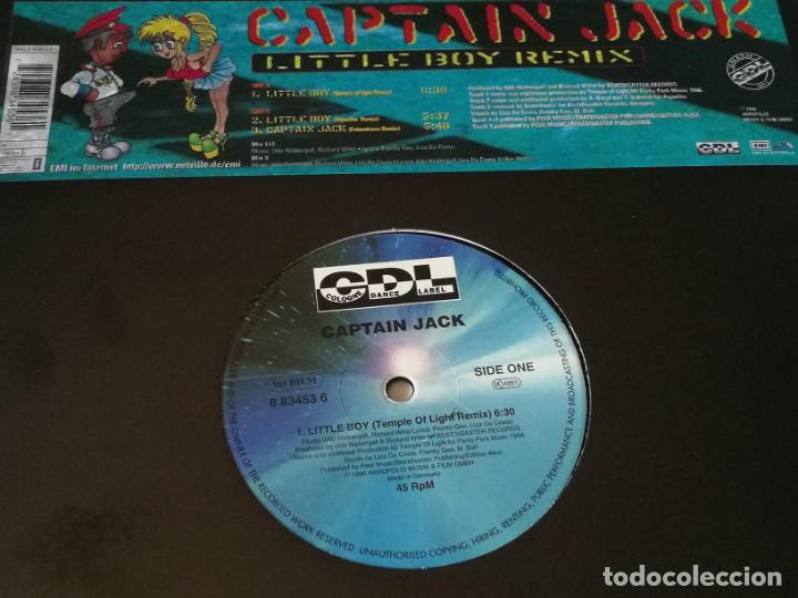 Discos de vinilo: Captain Jack - Little Boy (Remixes) - 1996 - Foto 1