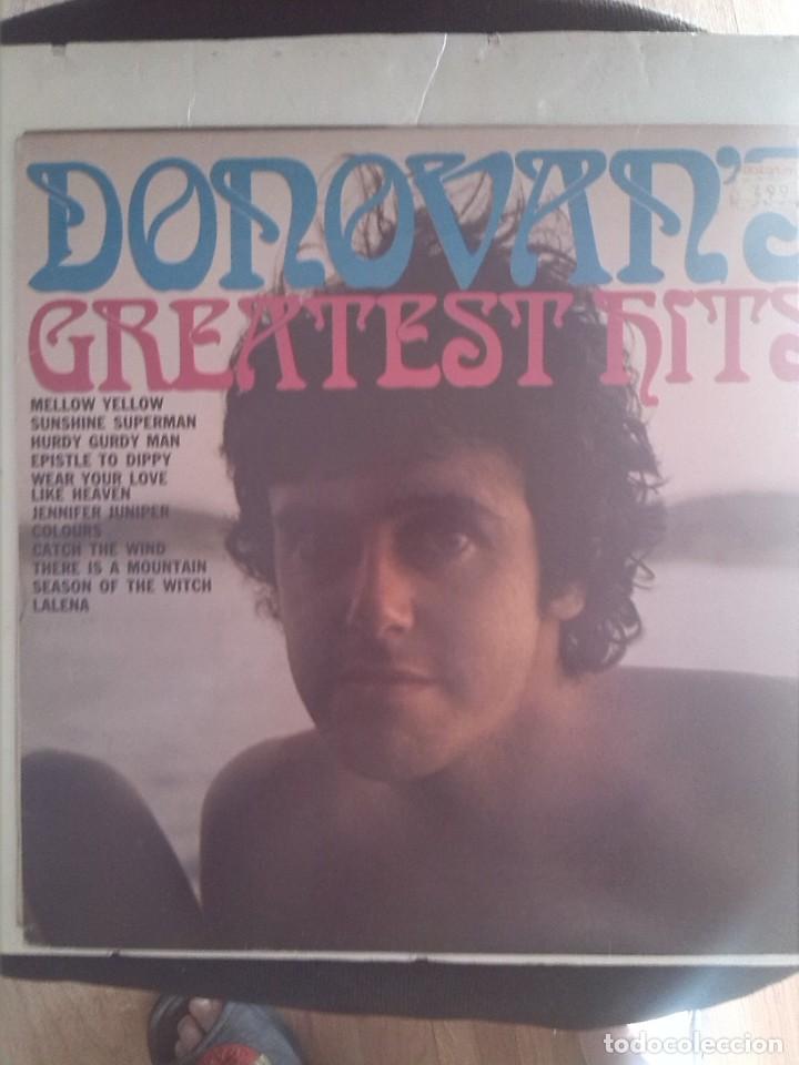 Discos de vinilo: DONOVAN - GREATEST HITS 1983 - Foto 1