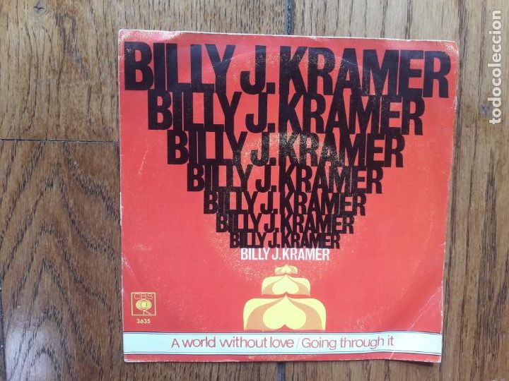 Discos de vinilo: Billy j. Kramer - a world without love + going through it - Foto 1