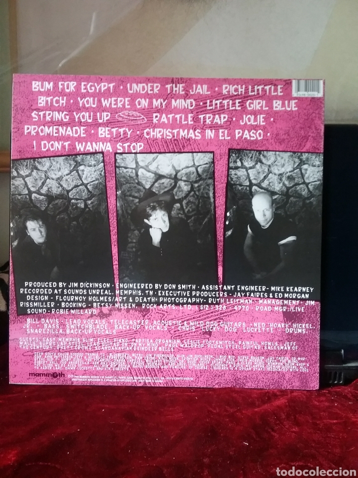 Discos de vinilo: DASH RIP ROCK 1990 MAMMOTH RECORDS Memphis Recorded.Nuevo - Foto 2