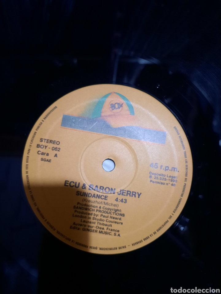 Discos de vinilo: Ecu & Baron Jerry - Sundance - Foto 3