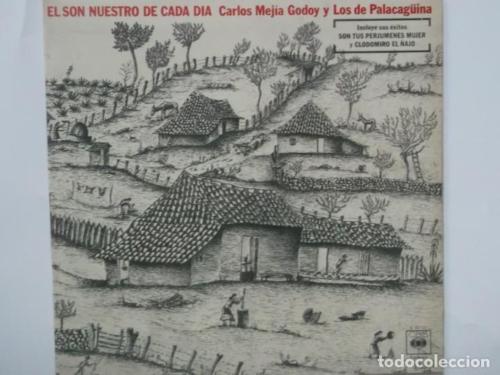 Disques de vinyle: CARLOS MEJIA GODOI Y LOS DE PALACAGUINA-EL SON NUESTRO DE CADA DIA-PORTADA ABIERTA