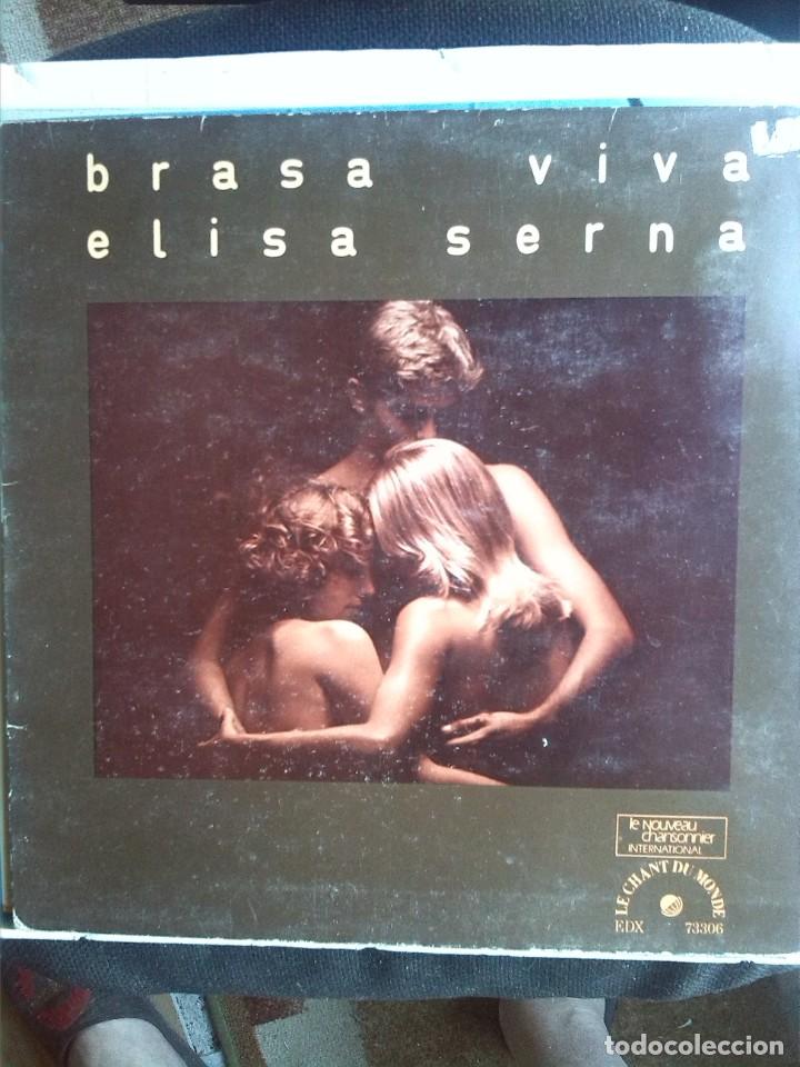 Discos de vinilo: ELISA SERNA - BRASA VIVA 1975 GATEFOLD - Foto 1