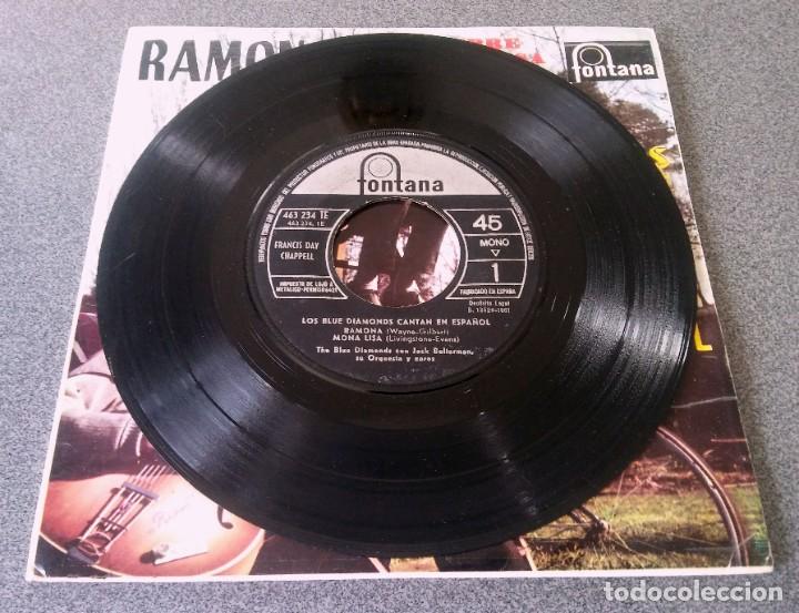 Discos de vinilo: Vinilo ep Los Blue Diamonds Ramona - Foto 2