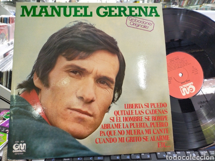 Discos de vinilo: Manuel gerena lp 1978 - Foto 1