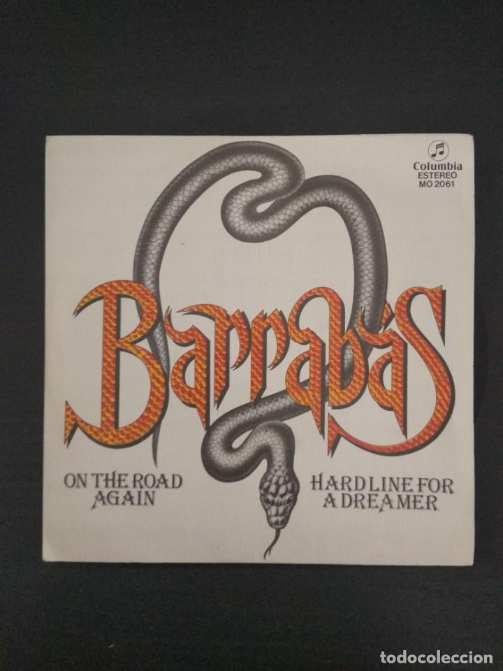 Discos de vinilo: BARRABAS - ON THE ROAD AGAIN - SINGLE - Foto 1