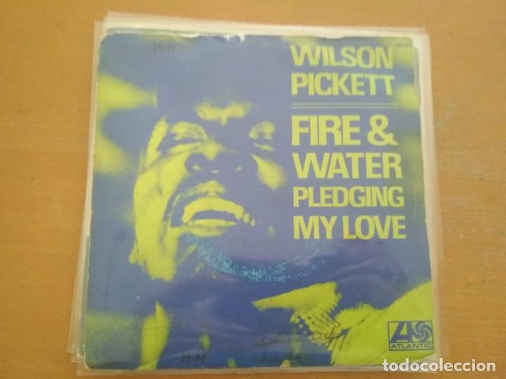 Discos de vinilo: Wilson Pickett Fire & Water SINGLE SOUL - Foto 1