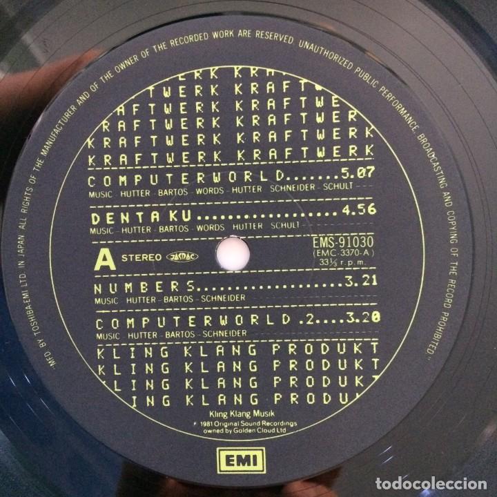 Discos de vinilo: Kraftwerk &ndash; Computer World Japan 1981 EMI* - Foto 3