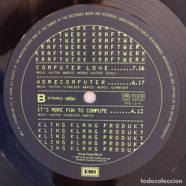 Discos de vinilo: Kraftwerk &ndash; Computer World Japan 1981 EMI* - Foto 4
