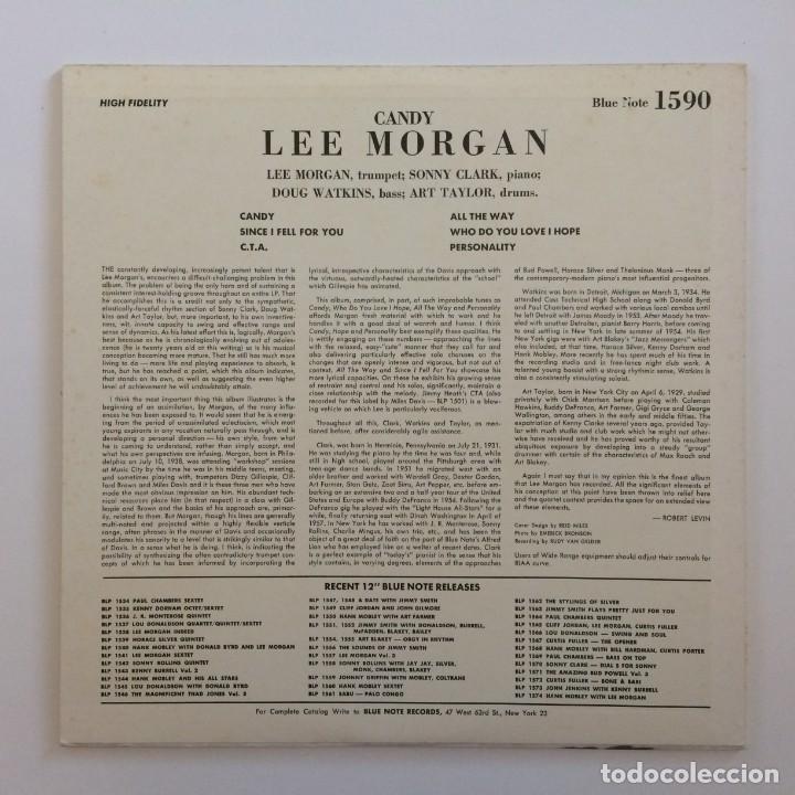 Discos de vinilo: Lee Morgan &ndash; Candy Japan 1983 BLUE NOTE* - Foto 2