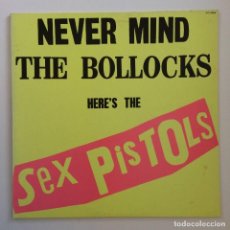 Discos de vinilo: SEX PISTOLS – NEVER MIND THE BOLLOCKS HERE'S THE SEX PISTOLS JAPAN 1982 VIRGIN