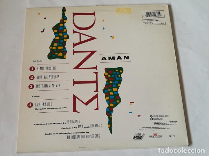 Discos de vinilo: Dante - Aman - 1992 - Foto 2