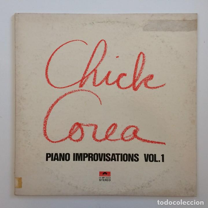 Discos de vinilo: Chick Corea &ndash; Piano Improvisations Vol. 1 Japan POLYDOR - Foto 1