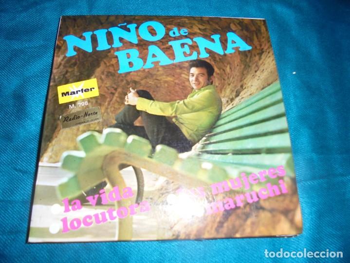 Discos de vinilo: NI&Ntilde;O DE BAENA. LA VIDA + 3. EP. MARFER, 1969 (#) - Foto 1