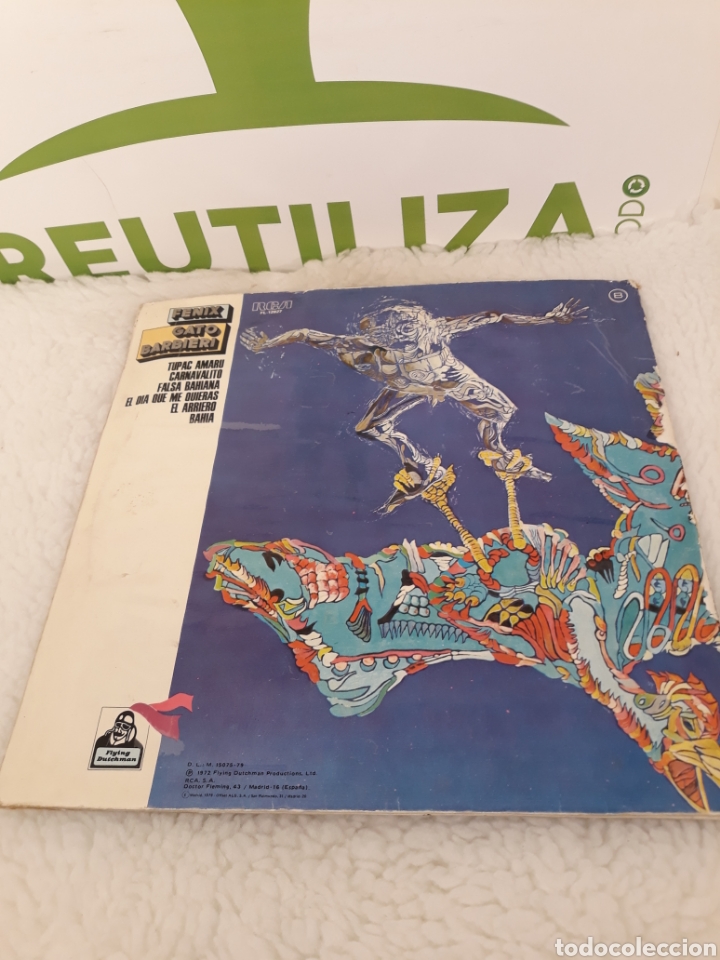 Discos de vinilo: Fenix.Gato Barbieri.LP. - Foto 3