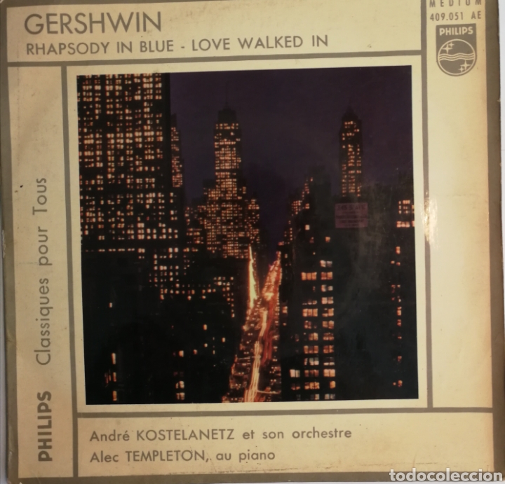 Disques de vinyle: disco gerswhin rapsody in blue - live walken in