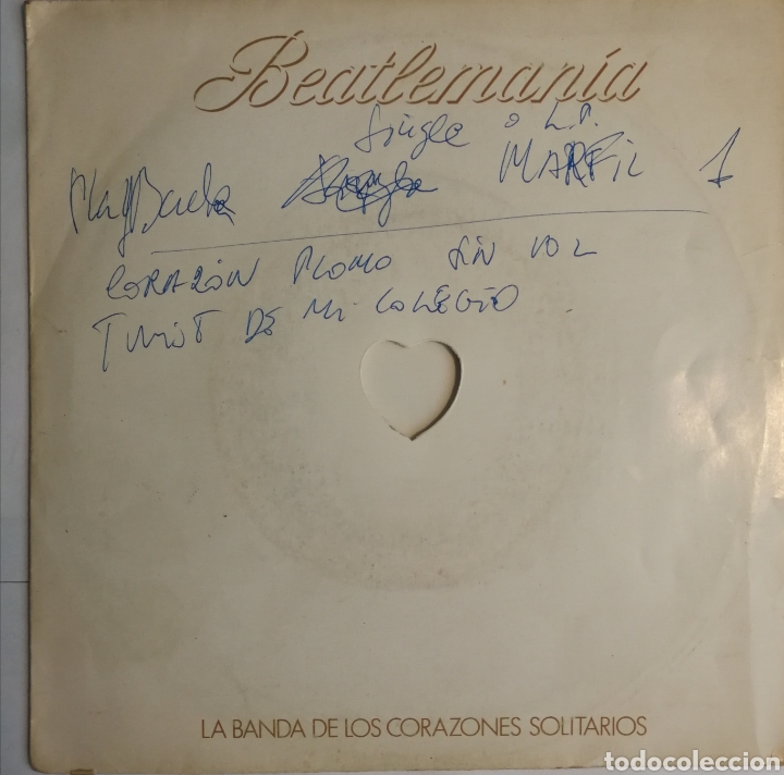 Disques de vinyle: disco beatlemania la banda d los corazones solitarios