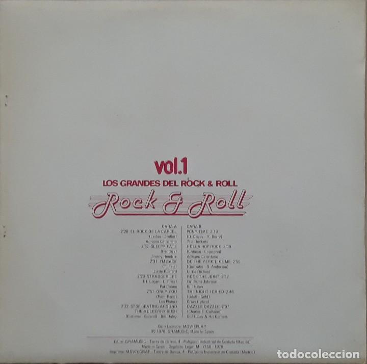 Discos de vinilo: LOS GRANDES DEL ROCK & ROLL VOL. 1 - Foto 2